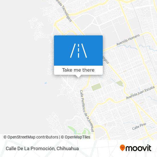 Calle De La Promoción map
