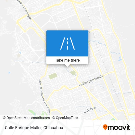 Mapa de Calle Enrique Muller