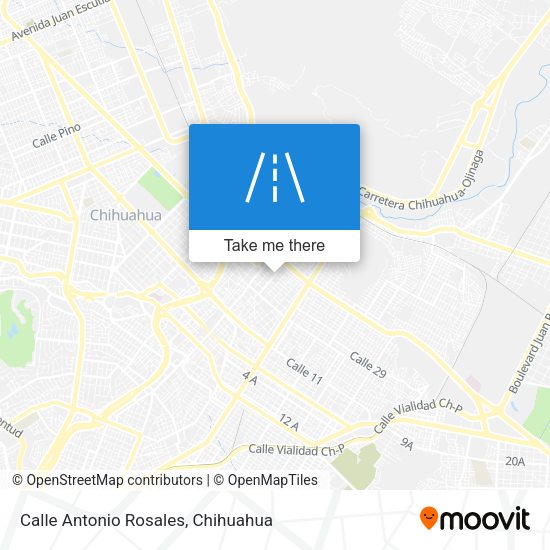 Calle Antonio Rosales map
