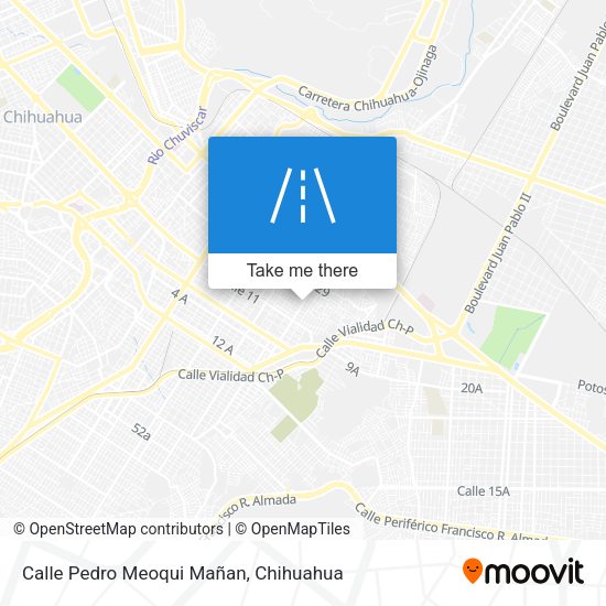 Calle Pedro Meoqui Mañan map