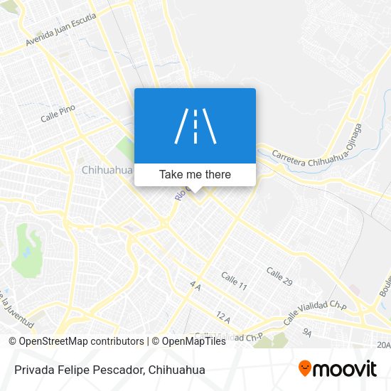 Mapa de Privada Felipe Pescador