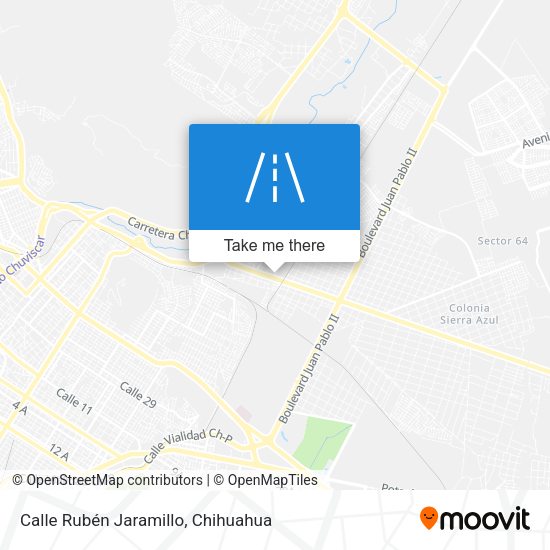 Mapa de Calle Rubén Jaramillo