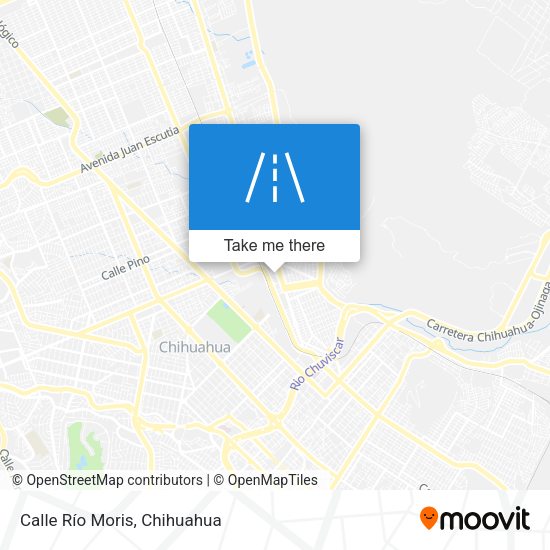Calle Río Moris map