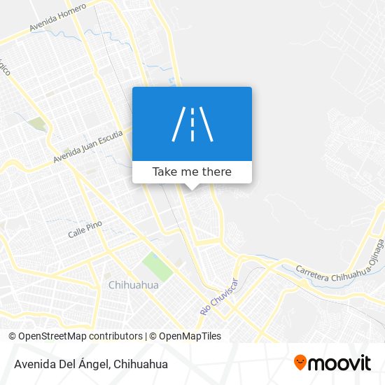Avenida Del Ángel map