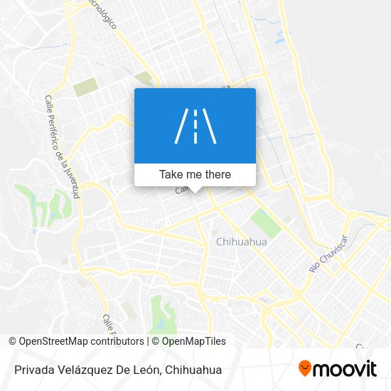 Privada Velázquez De León map