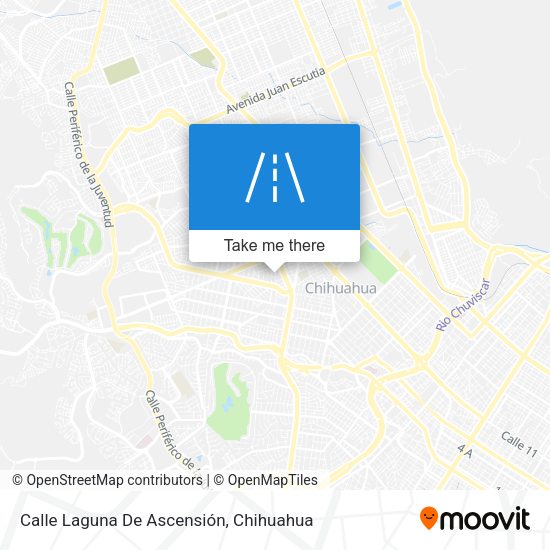 Calle Laguna De Ascensión map