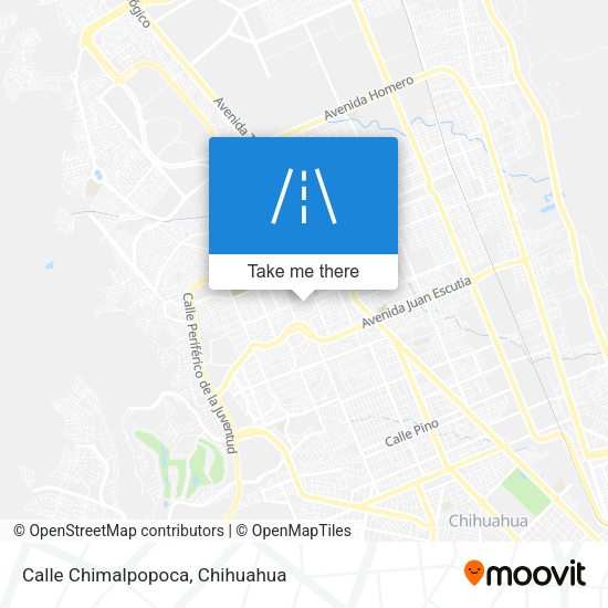 Mapa de Calle Chimalpopoca