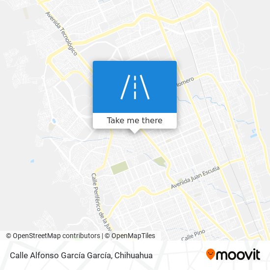 Calle Alfonso García García map