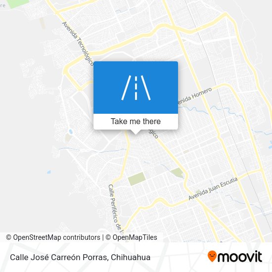 Calle José Carreón Porras map
