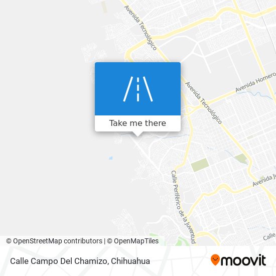 Calle Campo Del Chamizo map