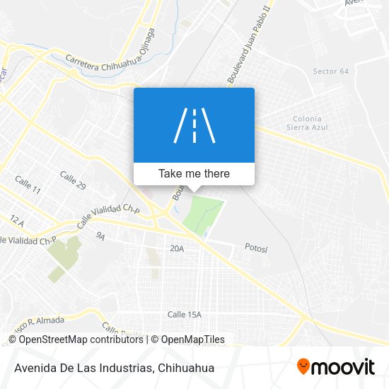 Avenida De Las Industrias map