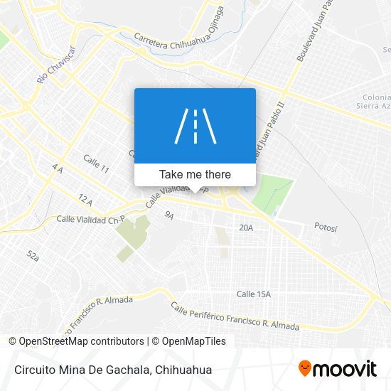 Circuito Mina De Gachala map
