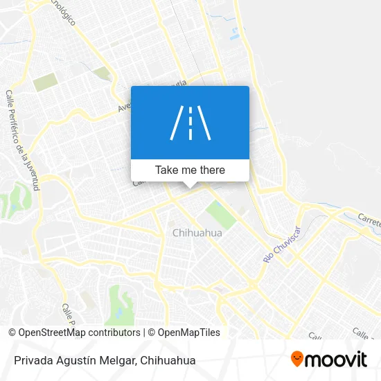 Privada Agustín Melgar map