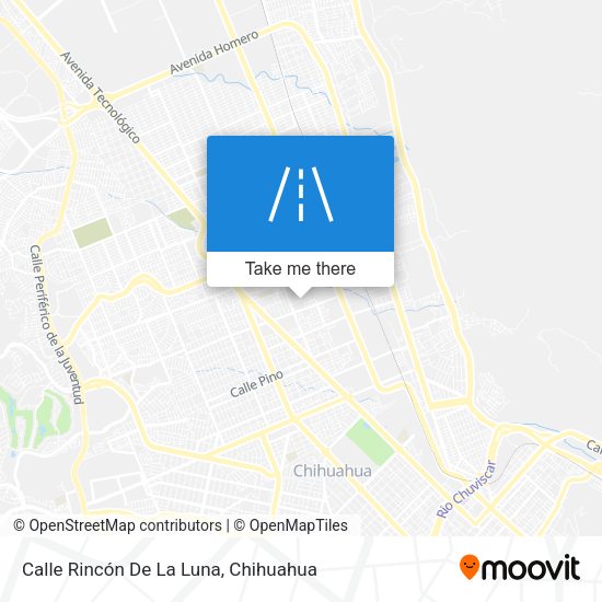 Calle Rincón De La Luna map