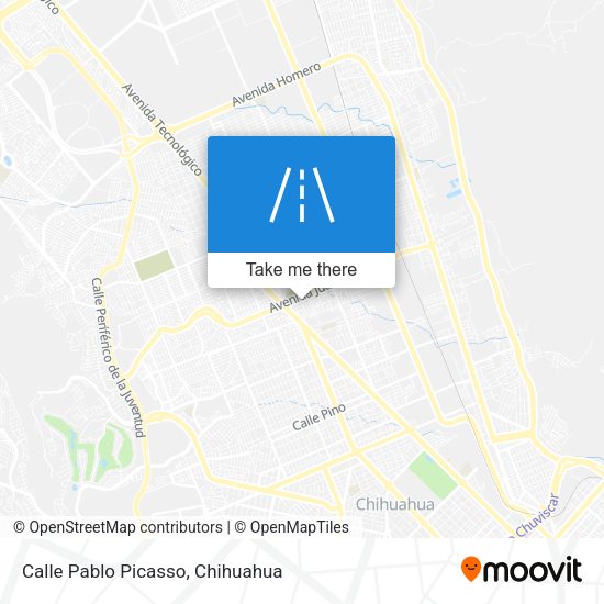 Calle Pablo Picasso map