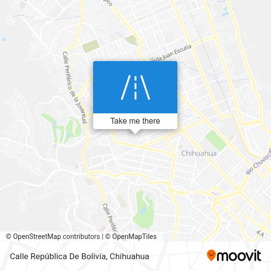 Calle República De Bolivía map
