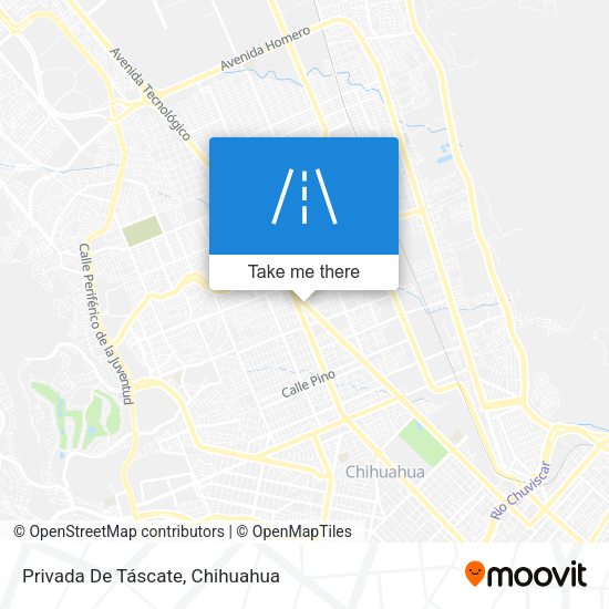 Privada De Táscate map