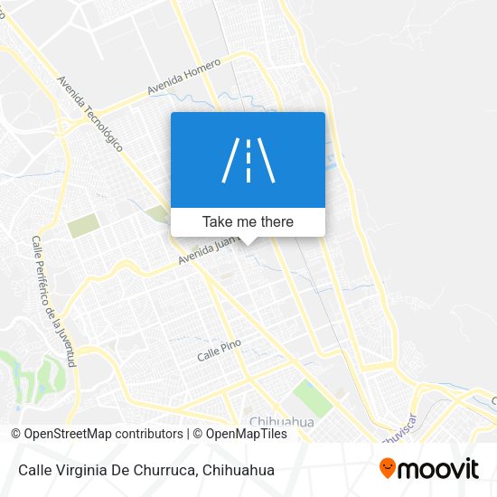 Calle Virginia De Churruca map