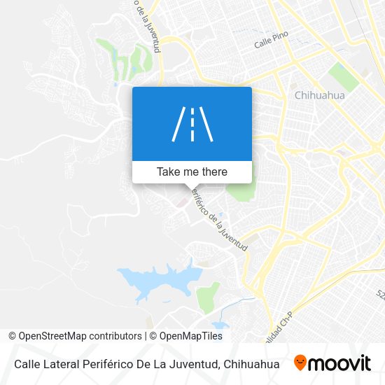 Calle Lateral Periférico De La Juventud map