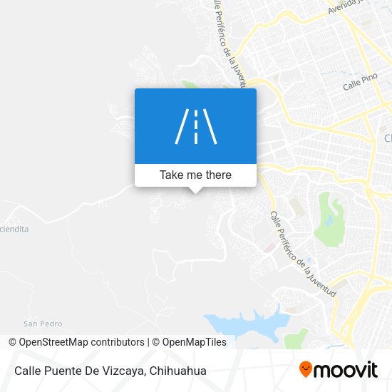Mapa de Calle Puente De Vizcaya