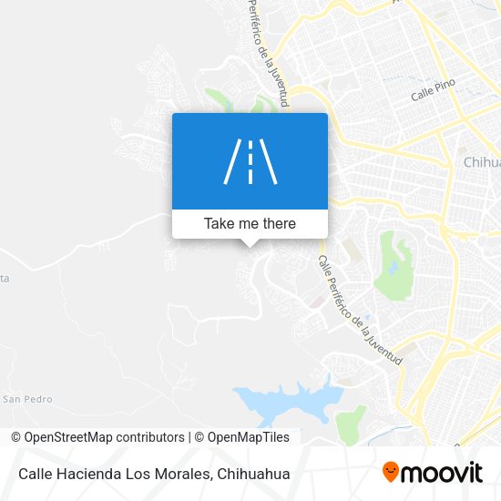 Calle Hacienda Los Morales map