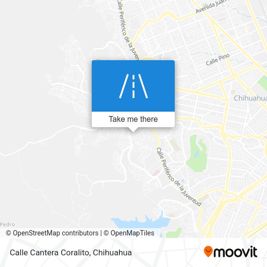 Calle Cantera Coralito map