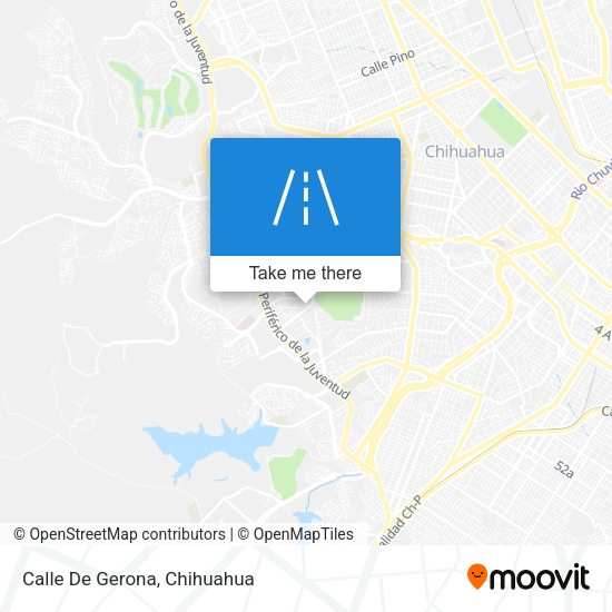 Mapa de Calle De Gerona