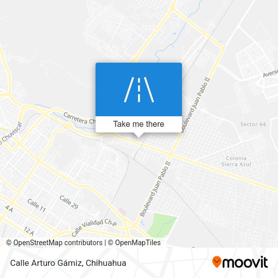 Mapa de Calle Arturo Gámiz