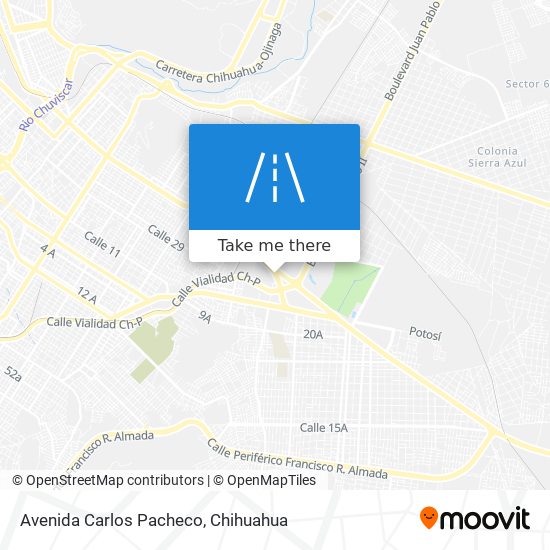 Avenida Carlos Pacheco map