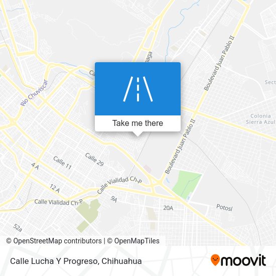 Calle Lucha Y Progreso map