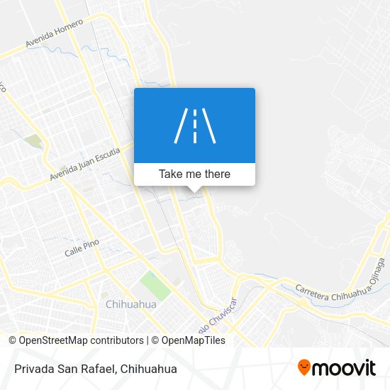 Privada San Rafael map