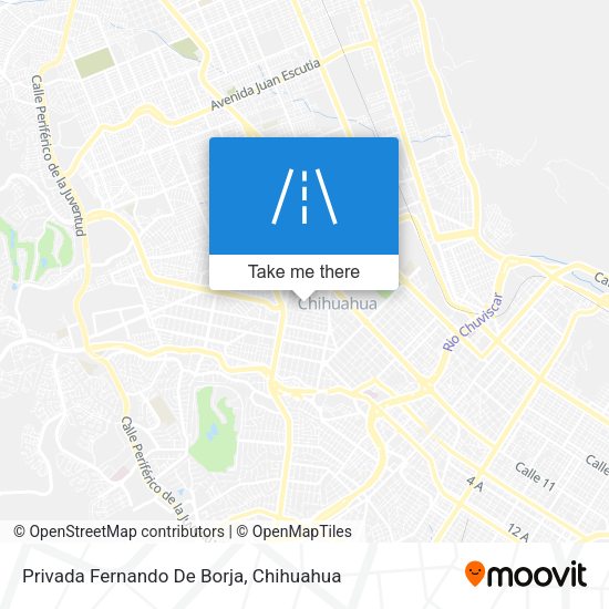 Mapa de Privada Fernando De Borja