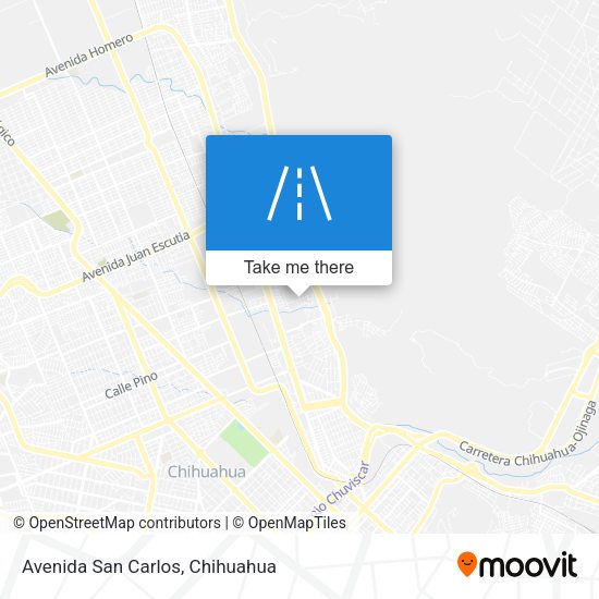 Mapa de Avenida San Carlos