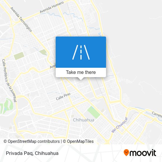 Mapa de Privada Paq