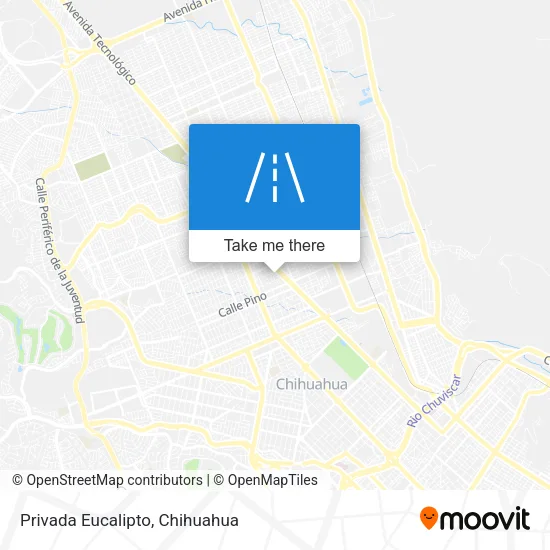Privada Eucalipto map