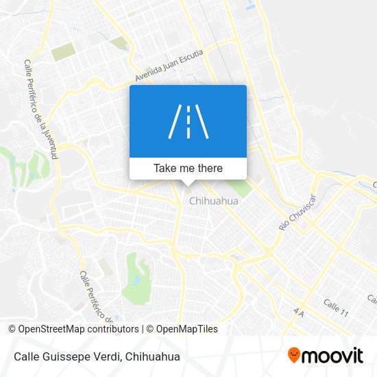 Calle Guissepe Verdi map