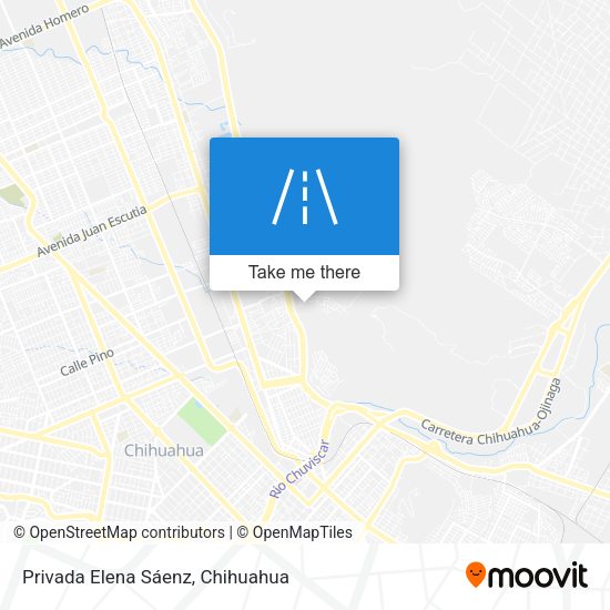 Privada Elena Sáenz map
