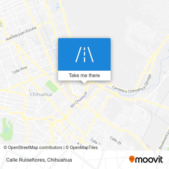 Calle Ruiseñores map