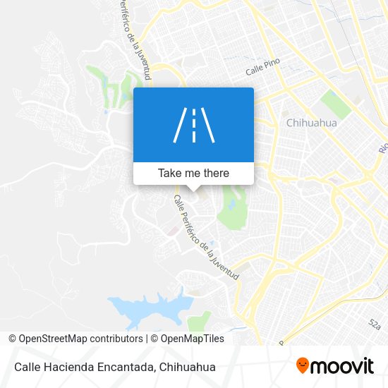 Calle Hacienda Encantada map