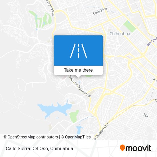 Calle Sierra Del Oso map