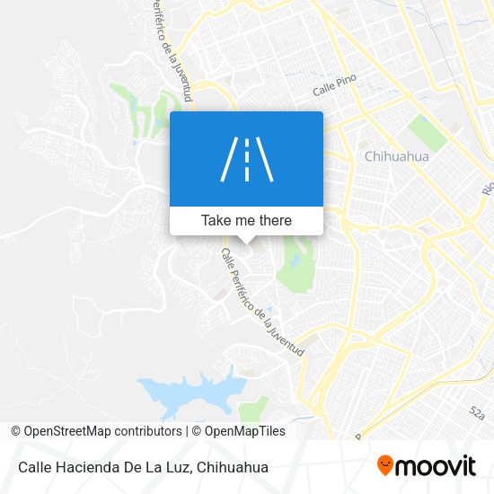 Mapa de Calle Hacienda De La Luz