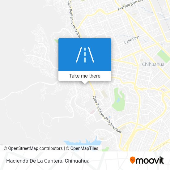 Mapa de Hacienda De La Cantera
