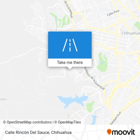 Mapa de Calle Rincón Del Sauce