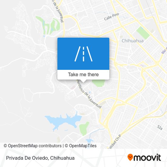 Mapa de Privada De Oviedo