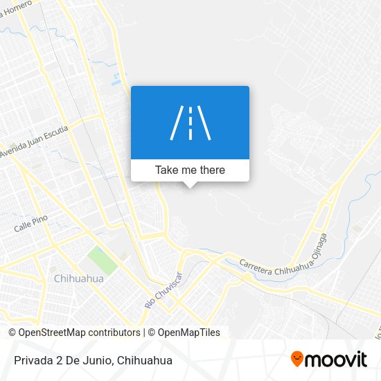 Privada 2 De Junio map