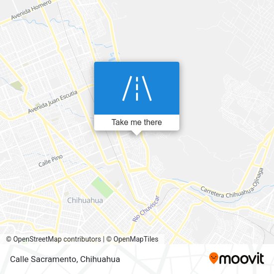 Mapa de Calle Sacramento