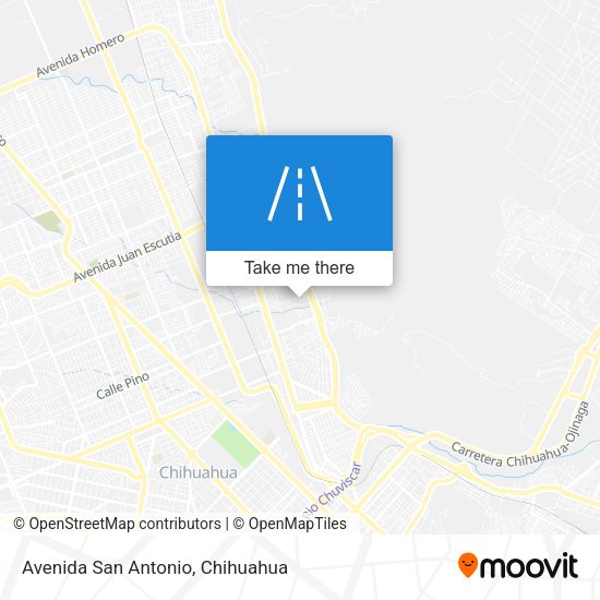 Mapa de Avenida San Antonio