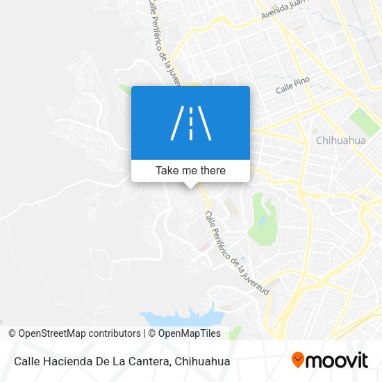 Mapa de Calle Hacienda De La Cantera