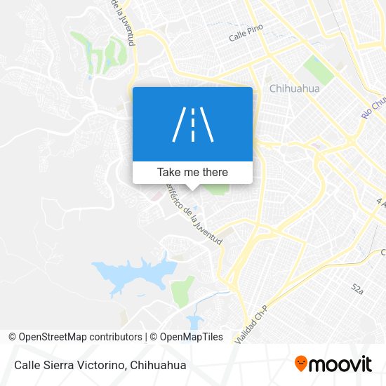 Calle Sierra Victorino map
