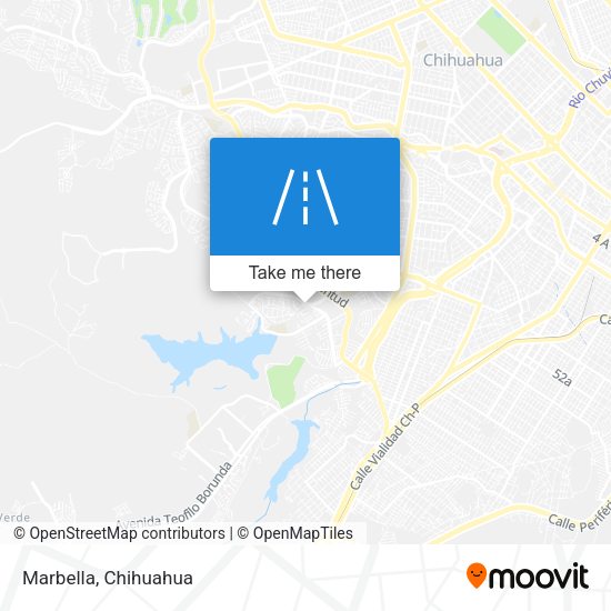 Mapa de Marbella